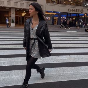 LONG LEATHER JACKET